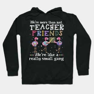 We're More Than Just Teacher Friends Flamingo T-shirt Hoodie